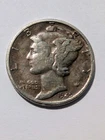 1945-P Mercury Dime, 90% Silver w/ Subtle Pleasant Toning