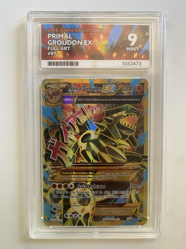 Primal Groudon-EX graded ACE 9 for sale on eBay