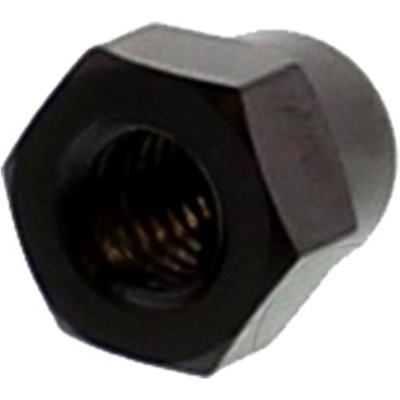 Hutmutter JMP Edelstahl A4 M8 x 1.25 schwarz eloxiert