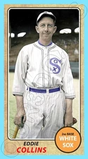 Eddie Collins 1968 Tall Boy Custom Made Art Card Chicago White Sox