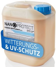 Nanoprotect UV-Protect | 5 L | Holz&ouml;l au&szlig;en | Witterungsschutz | Holzpflege&ouml;l
