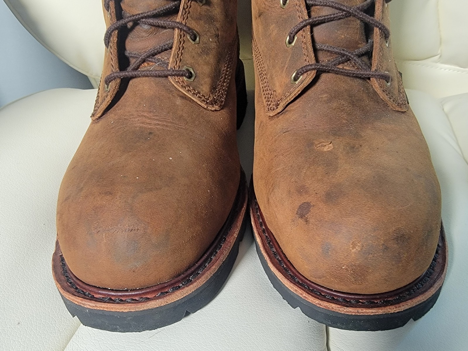 Chippewa Men's Super DNA 8" Steel Toe Waterproof Work Boot 59330 Size 9EEE