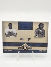 2005 Donruss Throwback Threads - White, Clayton #TC-10 Platinum Blue /100 NM -MB