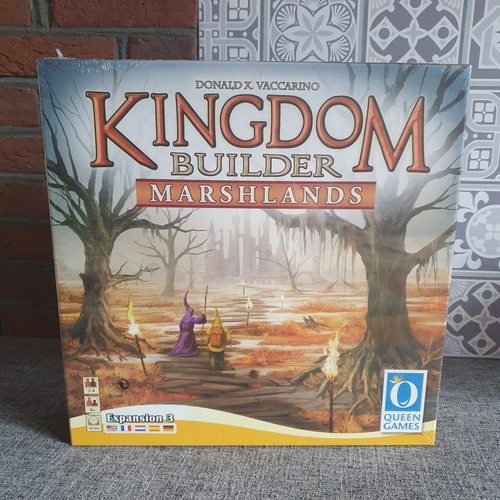 Kingdom Builder: Marshlands (Expansion 3) - Donald X. Vaccarino - New & Sealed