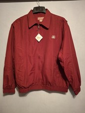 Vintage Red Pioneer Seed Technology That Yields Jacket Coat Men's Large
