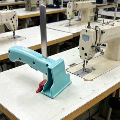 Zuschnittklemme Edelstahl Textilklemme mit Griff stabil für Bekleidungsfabrik
