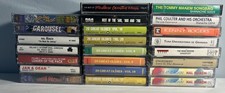Lot of 23 Vintage Cassette Tapes 2 Sealed Sound of Music Carousel Oldies Irish