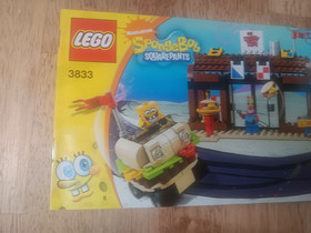 Lego 3833 Spongebob Squarepants Krusty Krab Instruction Manual No Bricks Used