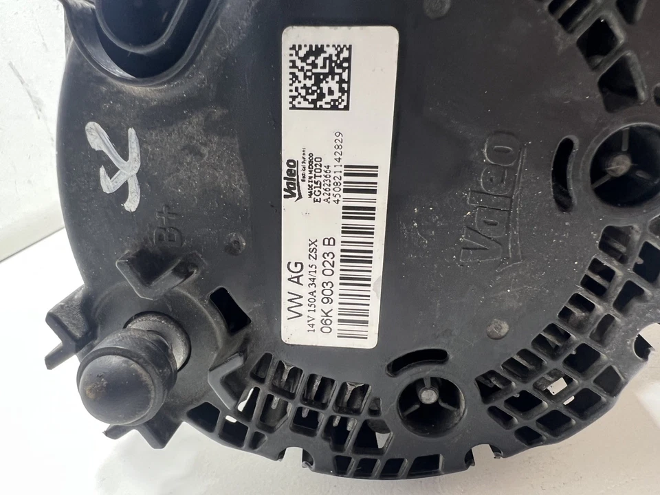 Volkswagen Jetta 2014-2016 alternador generador 75 k millas fabricante de equipos originales Foto 2 de 4