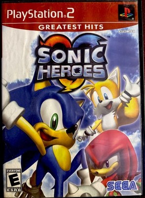 Sonic Heroes Greatest Hits (Sony PlayStation 2, 2005) CIB