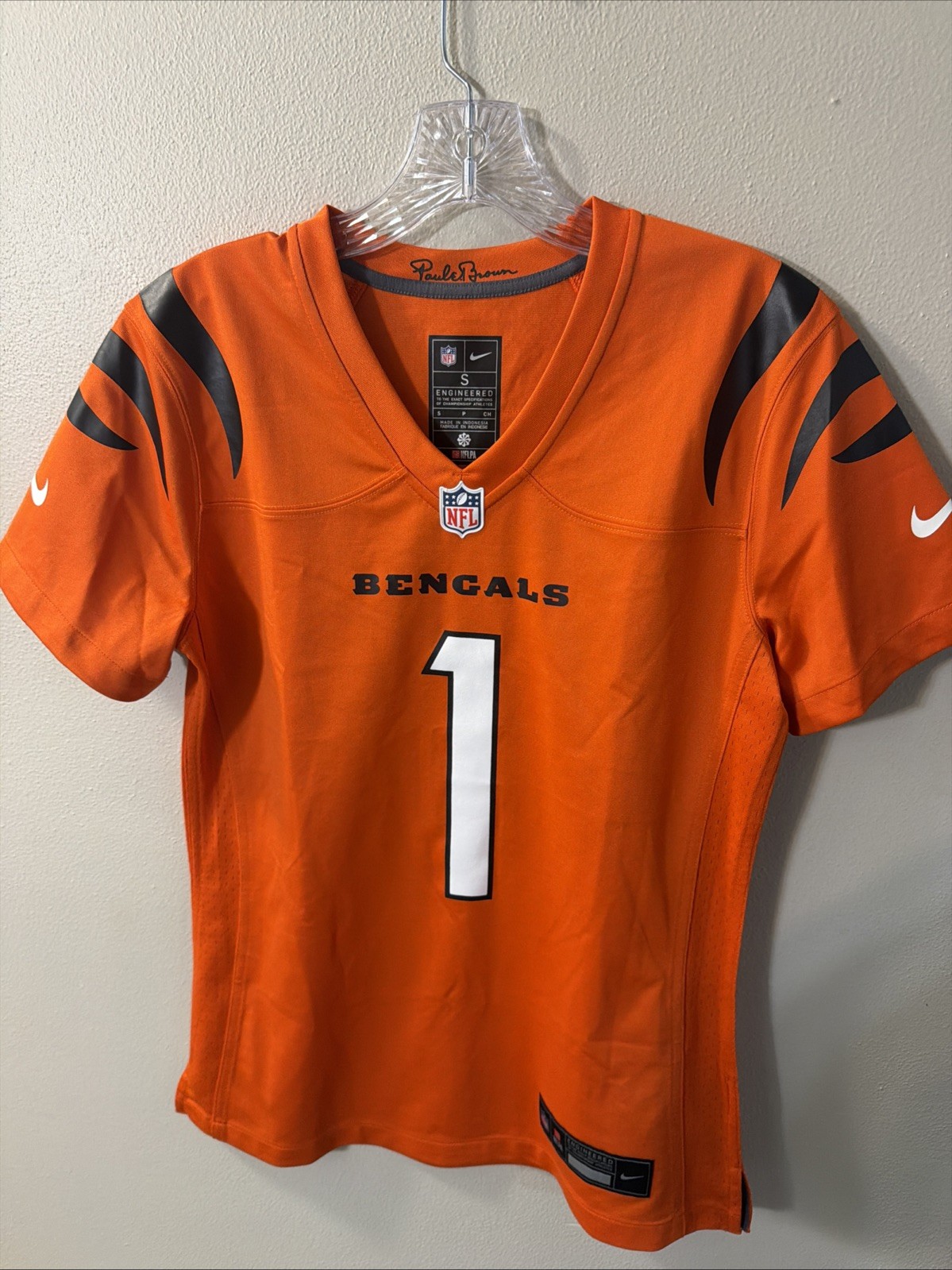 Nwot Nike Cincinnati Bengals Ja’marr Chase Nfl Game Football Jersey Womens S