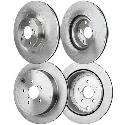 Front and Rear Disc Brake Rotors For 2013-2020 Subaru BRZ 292mm Front Disc
