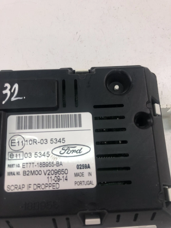 Computer di bordo Ford Fiesta VI Van ET7T-18B955-BA 25617371 - Immagine 3 di 4