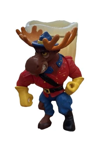 Vintage 1992 TMNT Ninja Turtles Monty Moose Action Figure