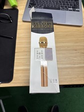 Funky Rico mikrofon do karaoke ręczny bezprzewodowy Bluetooth z głośnikiem nowy otwarty