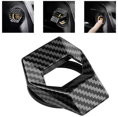 3D Metal Engine Ignition Start Stop Push Button Sticker One Button Cover