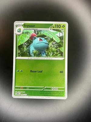 Ivysaur 002/132 Common Mega Evolution Pokemon Reverse Holo Near Mint