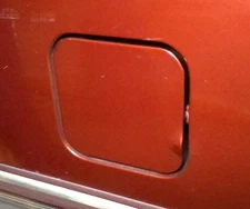 1996 FORD F150 Front Fuel Tank Door Gas Lid Cover Red Dual Tank (Stone Pecks)