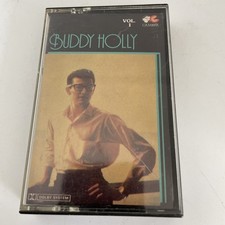 Buddy Holly Vol 1 Cassette 1981 Cambrasound Ltd Import Pushbike Records Tape
