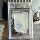 Panini 2023-24 Recon Shaedon Sharpe SAA-SHS BGS 9 Sophomore Acetate Auto