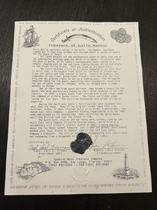 Shipwreck coin