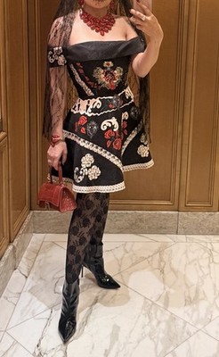Comino Couture Off Shoulder Dress