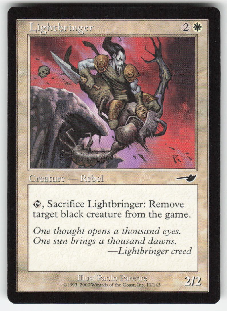 2000 Magic The Gathering Nemesis Lightbringer #11