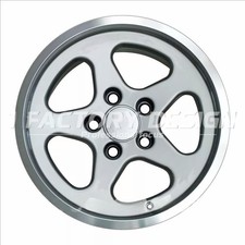 1pc Custom Forged Old School Silver Wheels Rim For Porsche 911 996 991 997 Turbo