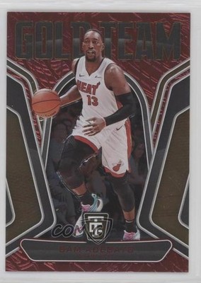 2024-25 Panini Totally Certified Gold Team Mirror Red 2/99 Bam Adebayo #25 01wt