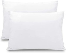 100 Cotton Toddler Pillowcase/Travel Pillowcase Pack of 2 Set 14x20 Inches with