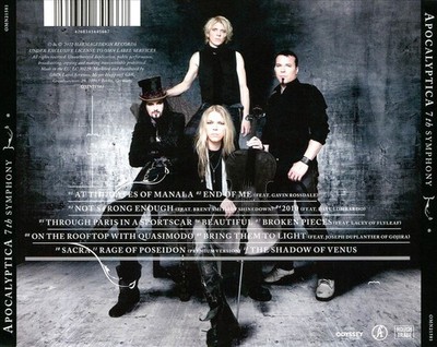 APOCALYPTICA-7TH SYMPHONY NEW CD