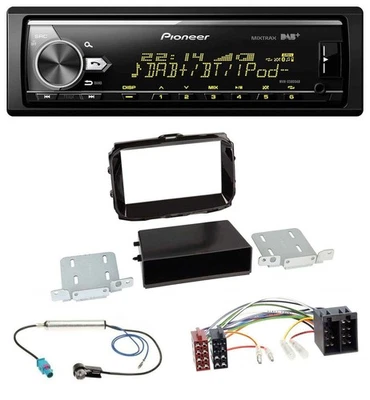 Pioneer Bluetooth USB DAB MP3 Autoradio für Alfa Giulietta ab 2013 ISO piano-sch - Bild 1 von 4