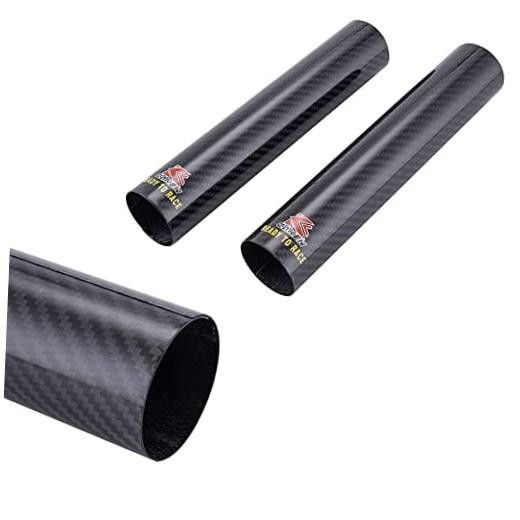 Carbon Fiber Motorcycle Front Shock Fork Guard Cover 248mm