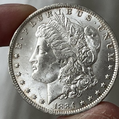 1884 O BU UNCIRCULATED MORGAN SILVER DOLLAR B16