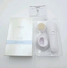 Avon "Anew Clean" Cleansing Brush Kit For All Skin Types New With Box 