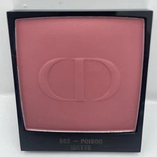 Dior Rouge Blush Couture Color Long Wear Powder Blush 962 Poison Matte 6 g NEW T