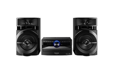 Panasonic Mini CD Stereo System AKX110 Black – Hi-Fi Audio System