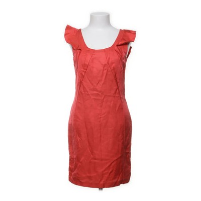 Oasis, Kleid, Größe: 34, Rot, Baumwolle/Leinen/Polyester/Viskose, Einfarbig #8S2