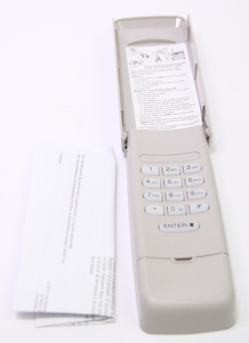 Chamberlain 940EV-P2 Garage Door Keyless Wireless Keypad No Original ...