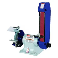 Dayton 3Nya7 Belt And Disc Sander, 8 In Max. Wheel Dia, 3/4 In Max. Wheel
