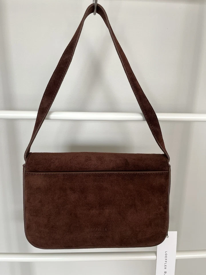Новый с ярлыками - LOEFFLER RANDALL Stefania эспрессо коричневая замшевая сумка - рекомендуемая розничная цена производителя $295 - Изображение 3 из 4