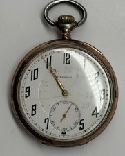 Orologio da tasca Zenith Grand Prix Paris 1900 argento 800