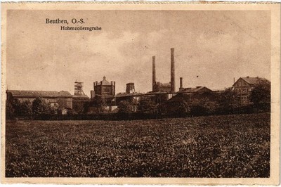 PC POLEN BEUTHEN BYTOM HOHENZOLLERN SZOMBIERKI KOHLEBERGWERK. (a86681)
