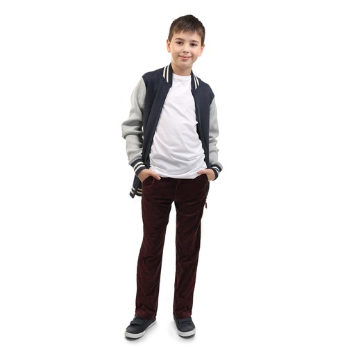 Buyless Fashion Boys Pants Flat Front Slim Fit Casual Corduroy Solid Color - Picture 20 of 28