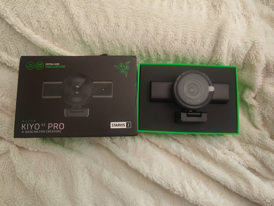 Razer Kiyo V2 Pro - Webcam pour créateurs avec 4K