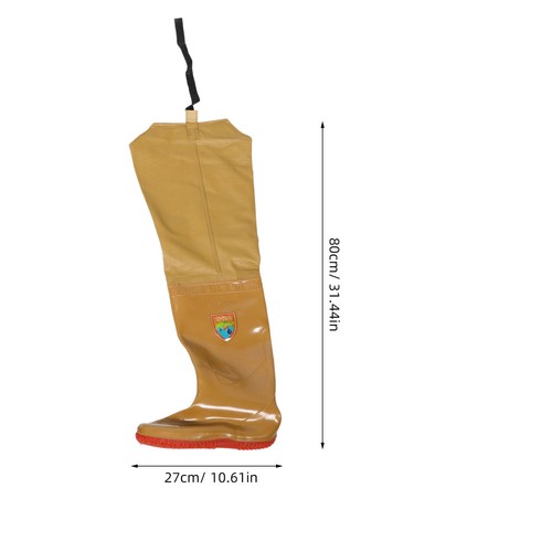 Waterproof Waders Men and Women Fishing Hip Boots Multipurpose Rain - Picture 8 of 12