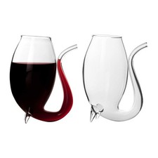 CKB LTD Set of 4 Port Sippers 75ml Pipe Sipping Port Wine Glasses Glassware D...
