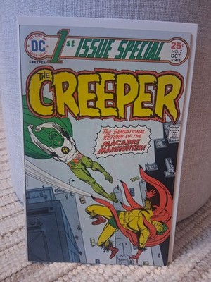 1st Issue Special #7 DC Comics 1975 THE CREEPER STEVE DITKO SIGNED PG.1 VF/NM