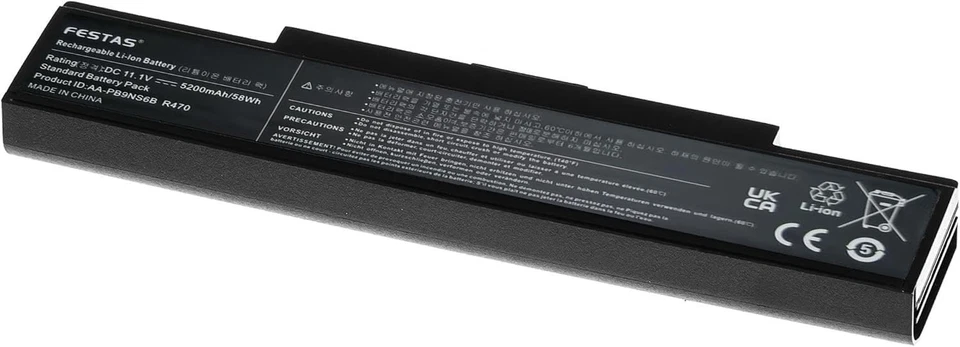 11.1V 5200mAh/58Wh Neuf AA-PB9NS6B AA-PB9NC6B NP350E7C NP350V5C NP300E5C Batt... - Bild 2 von 4