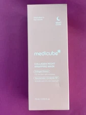 Medicube Collagen Night Wrapping Mask 75ml Firming Moisturizing K-Beauty 2027